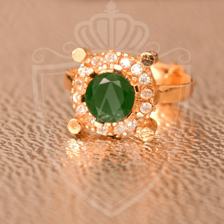 Best Emerald Gold Plated Rings