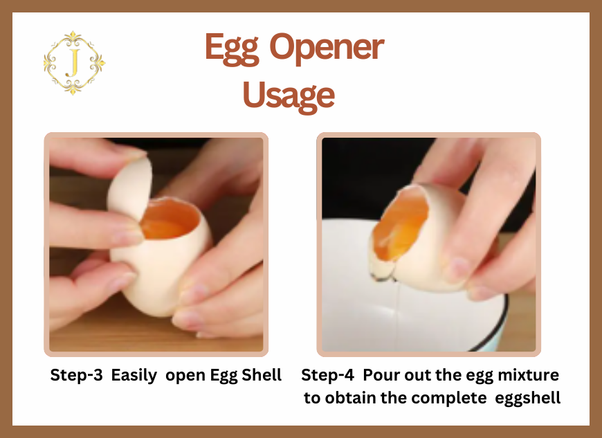 Stainless Steel Eggshell Opener