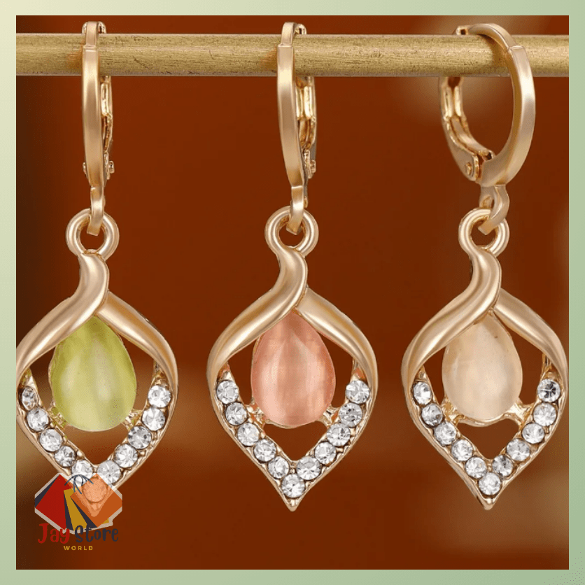 Tears Opal Drop Earrings