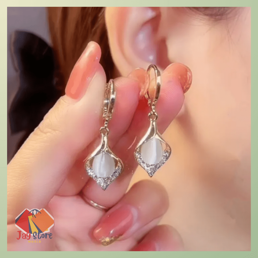 Tears Opal Drop Earrings