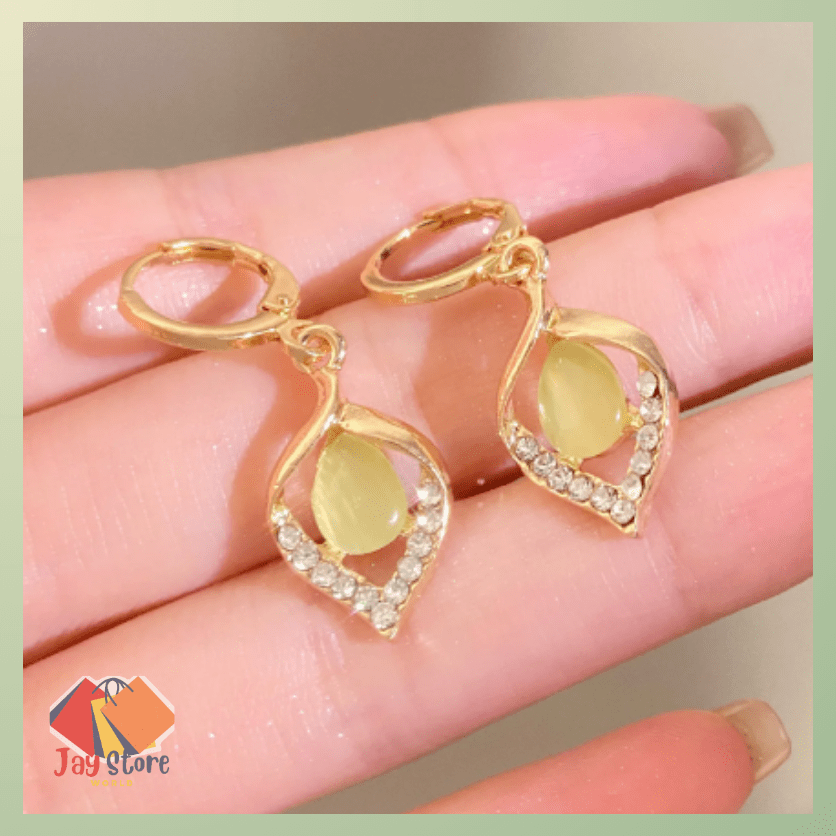 Tears Opal Drop Earrings