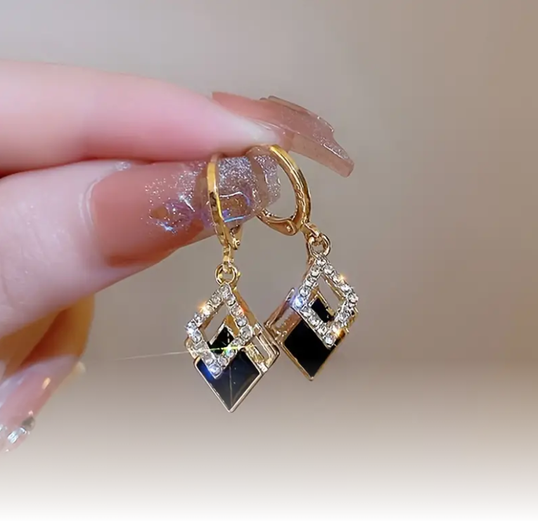 Elegant Irregular Geometric Dangling Earrings