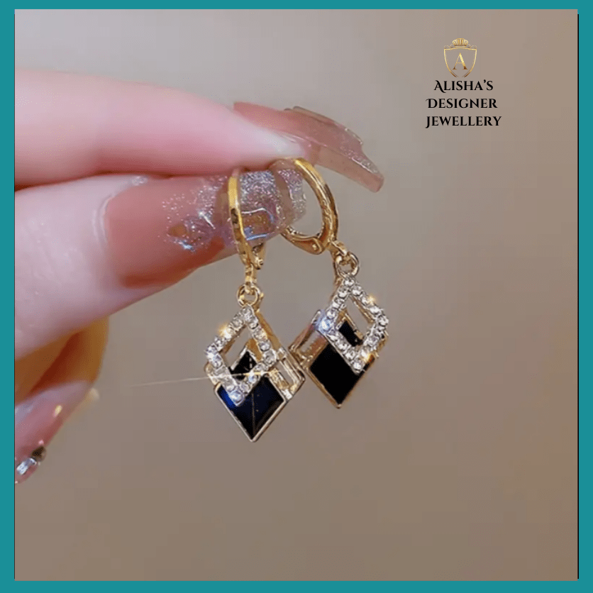 Elegant Irregular Geometric Dangling Earrings