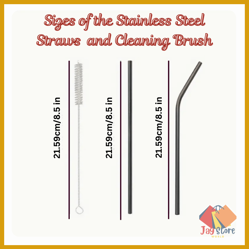 STAINLESS STEEL STRAWS