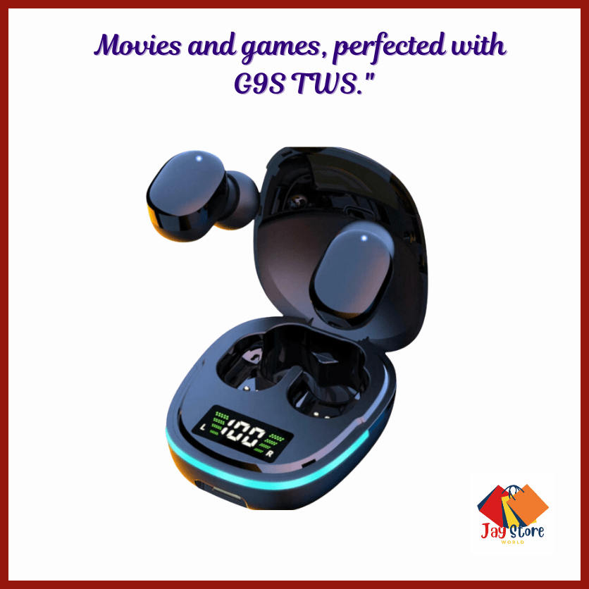 WS G9S Wireless Earbuds Bluetooth Earphones for Gaming Headset