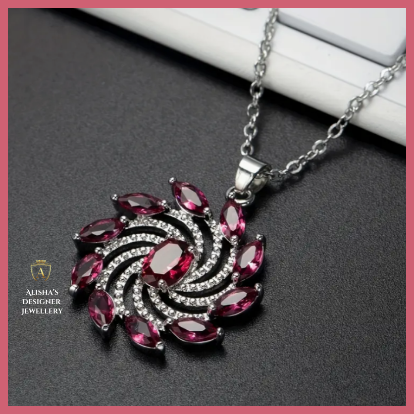 Twisted Flower Pendant