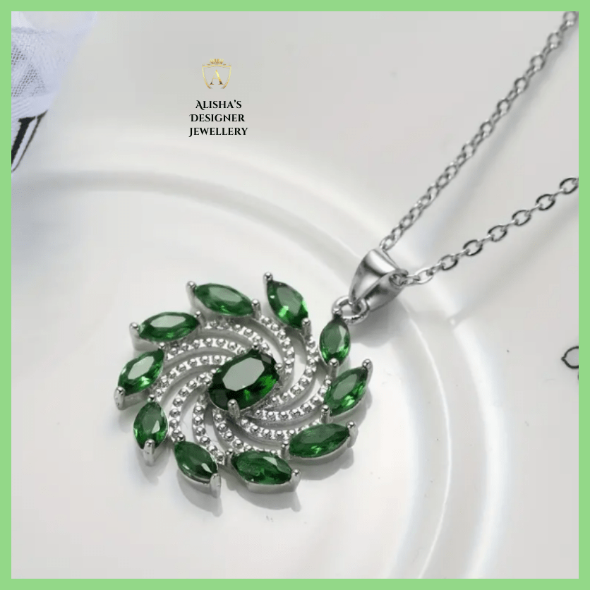 Twisted Flower Pendant