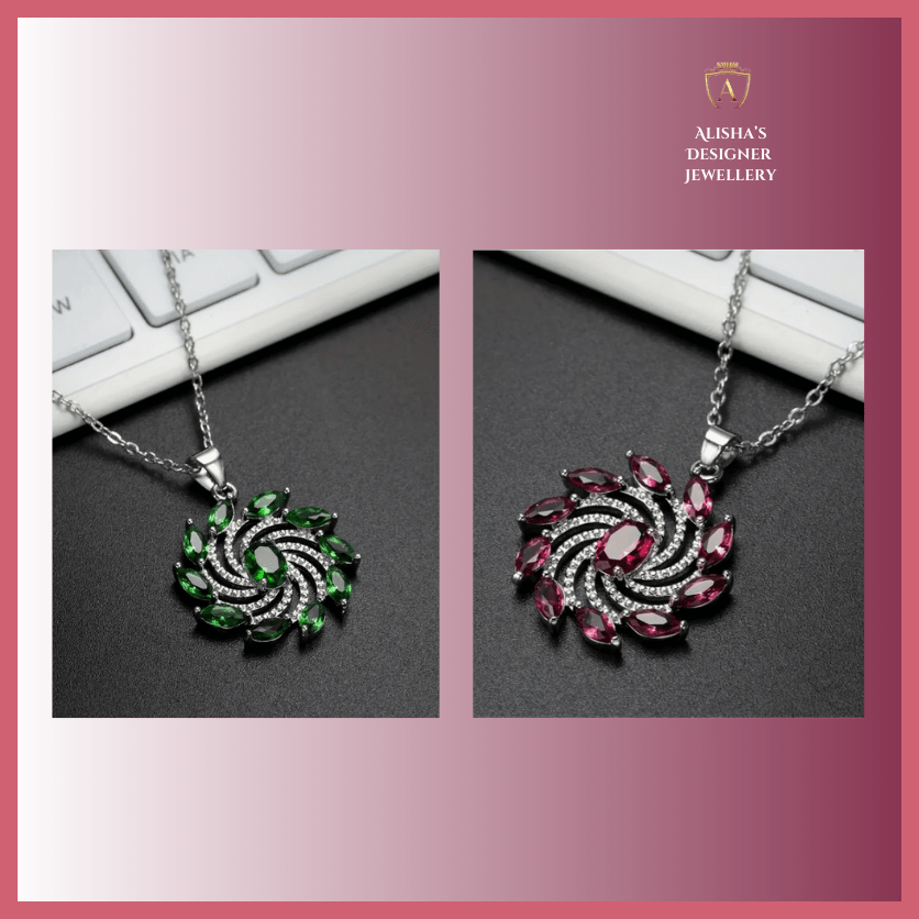 Twisted Flower Pendant